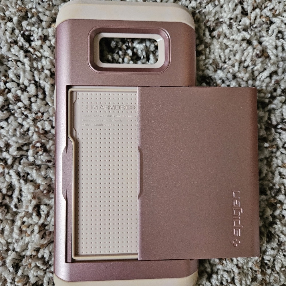 Spigen Rose Gold Samsung Galaxy S8+ Case NWT - Picture 4 of 6